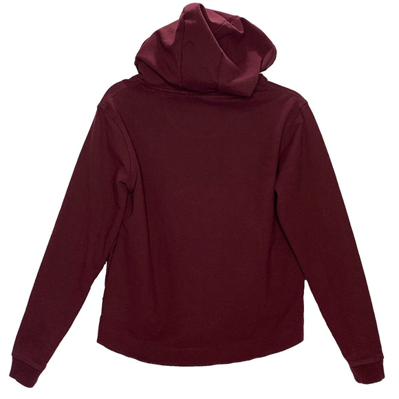 Patagonia Fitz Roy Bear Uprisal Hoodie Women Small Maroon 39556 EUC - Picture 2 of 7